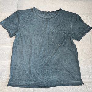 Massimo Alba gray overdyed t-shirt